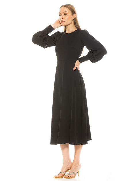 Alexia Admor Sophie Dress Brown US 10 3