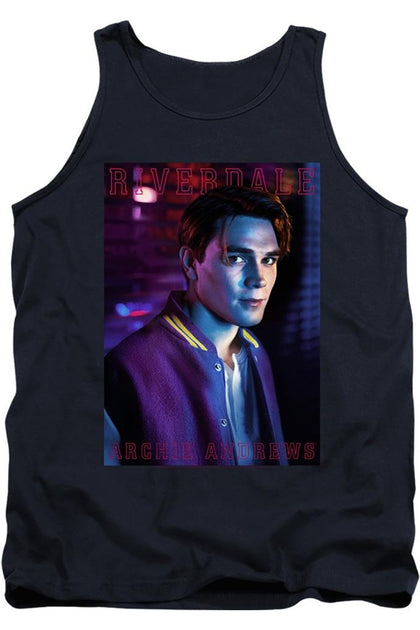 Gildan Riverdale Archie Andrews Tank Top Blue Medium 2