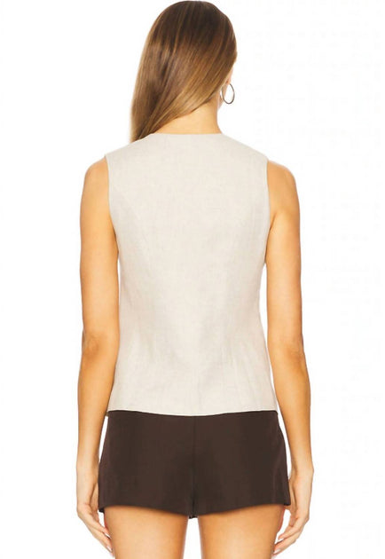 Heartloom Emerson Vest White Large 4