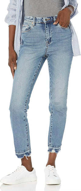 BLANKNYC The Madison Crop High Rise Jeans Blue 24 2