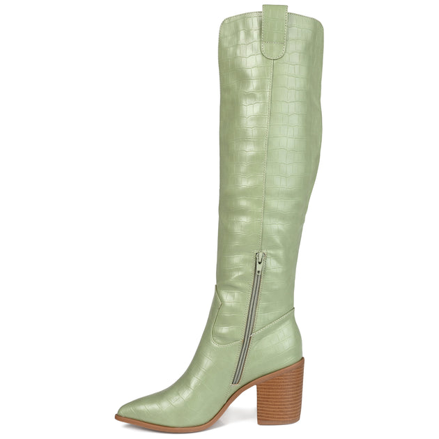 Journee Collection Therese Knee-High Boot Black US 6 3