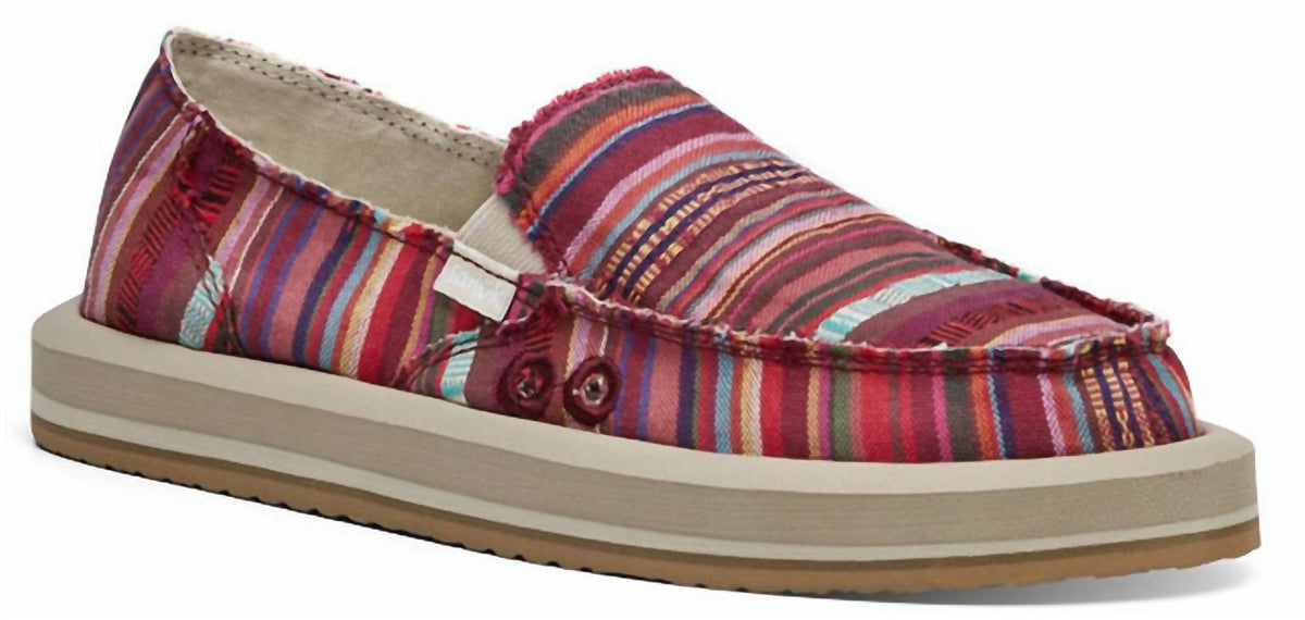SANUK Donna St Slip On Multi US 7 2
