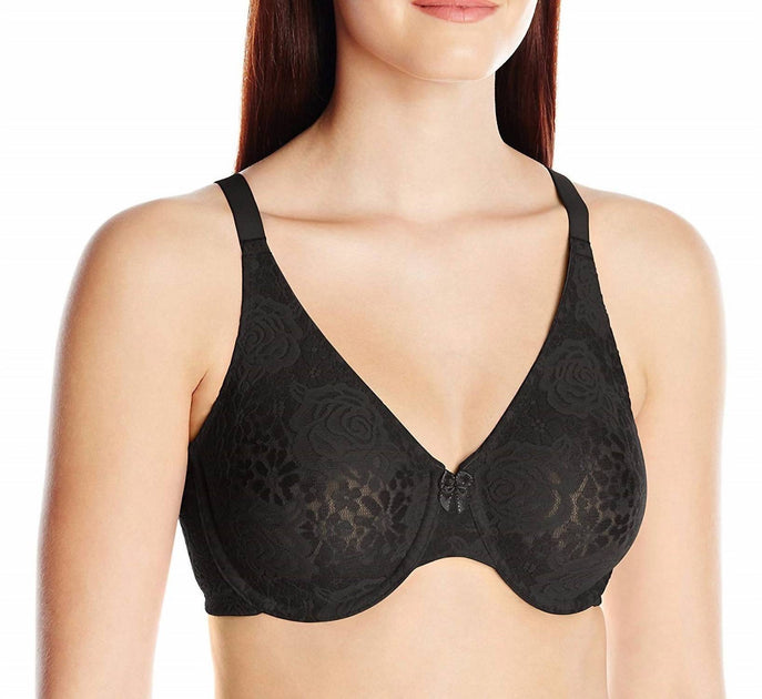 Wacoal Halo Lace Unterbrust Bügel-BH Schwarz 32DDD 2