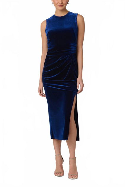 Shoshanna Viv Midi Dress Blue US 8 2