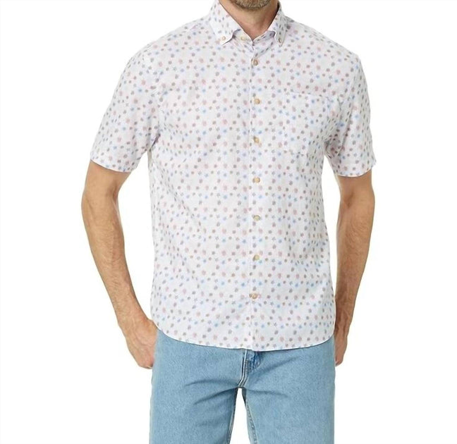 JOHNNIE-O Crush Shirt White XXL 2