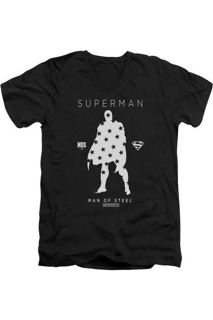 Gildan Superman Star Silhouette T-Shirt Black Small 2