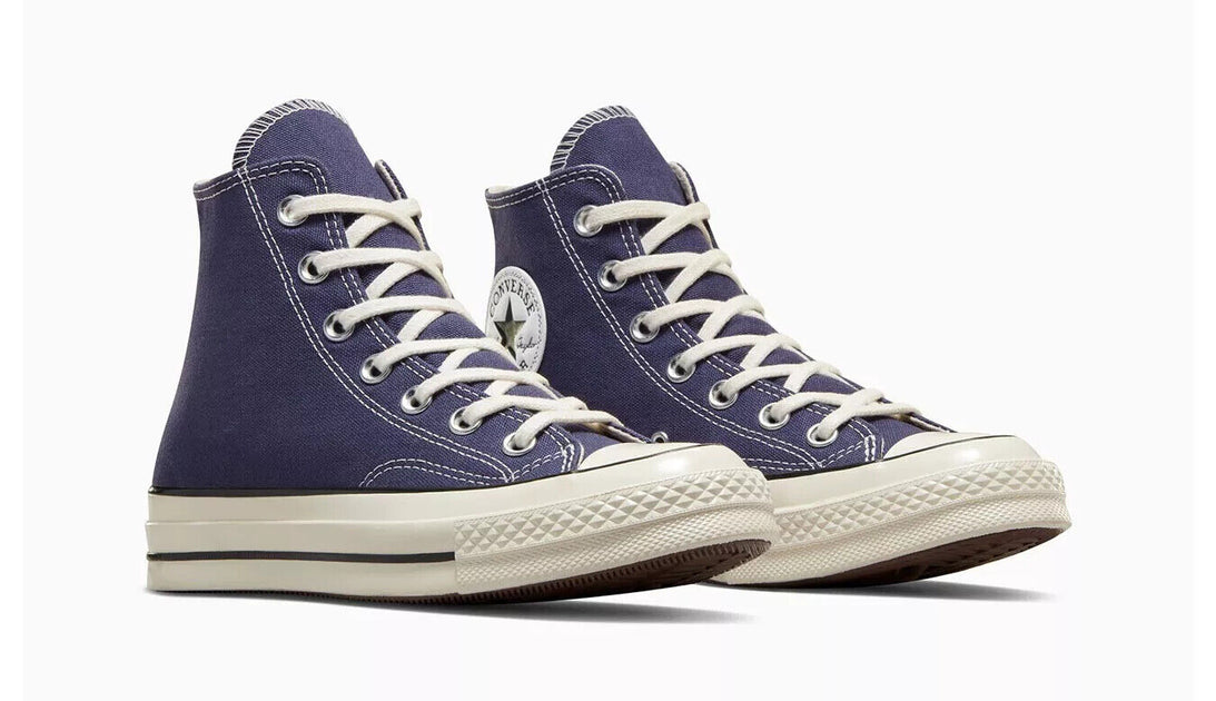 Converse Men's Chuck 70 Hi A04589c Sneakers Us 12 Blue Canvas