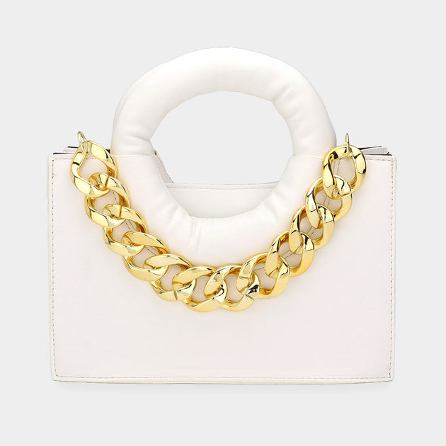 FASHNZFAB 2 White One Size Crossbody Bag 4