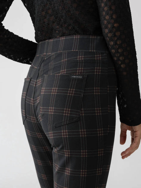 Sanctuary Runway Leggings Black X-Large 4