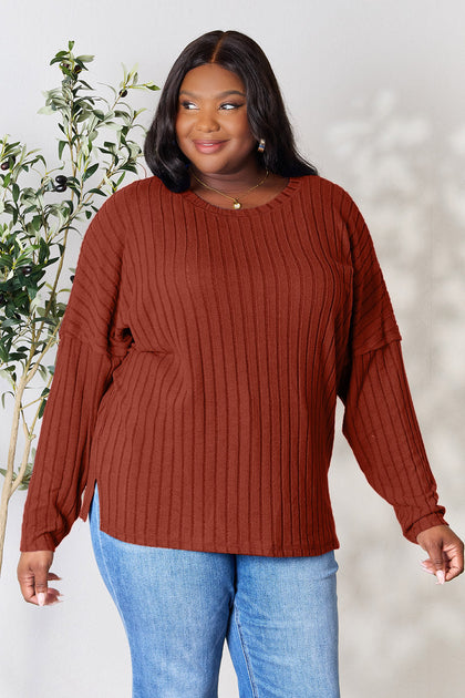 TRUEDAMES Basic Bae Top Blue Medium 7