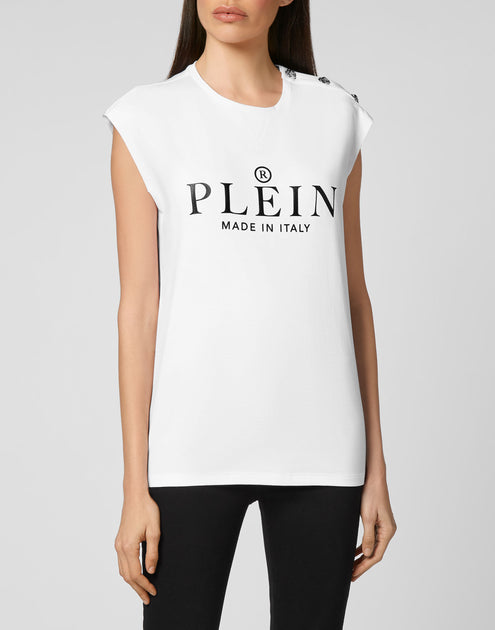Philipp Plein Iconic Plein T-Shirt White Large 4