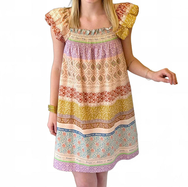 Aureum Addie Mini Dress Multi Large 3