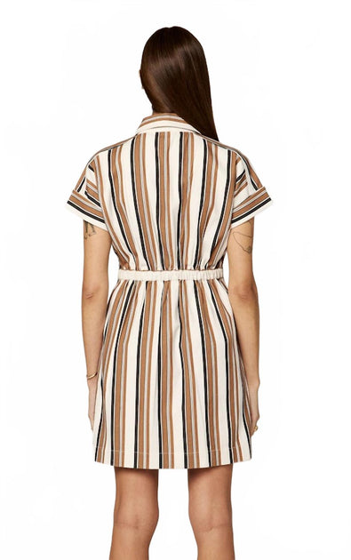 Cleobella Sable Mini Dress Beige Medium 4