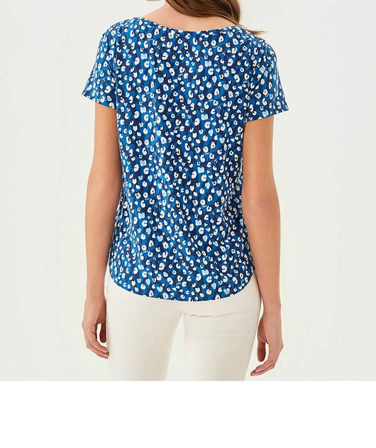Lilly Pulitzer Key West Top Blue XXLarge 4