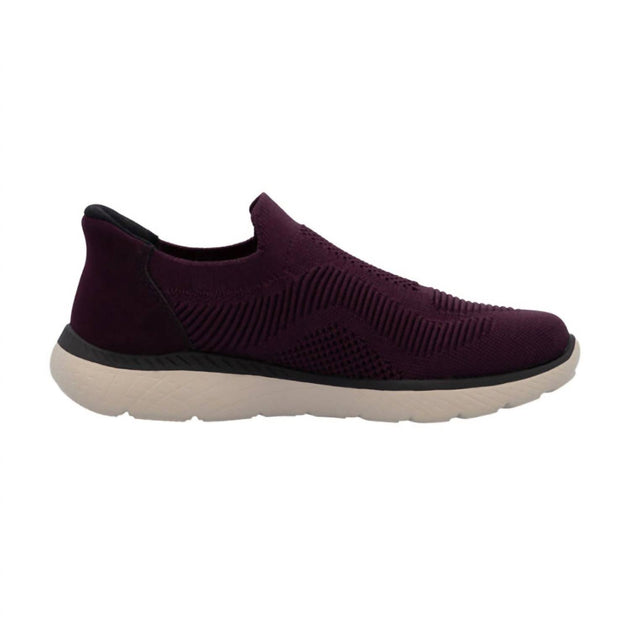 Rieker M5072 Slip-On Sneaker Purple 37 3