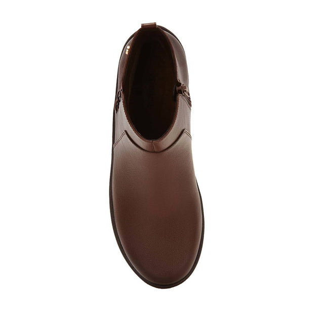 Andrea Women's Comfort Booties Brown US 7 4