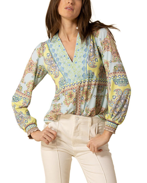 Hale Bob Ailani Blouse Multi Large 2