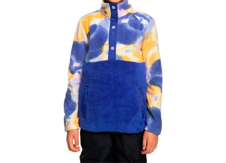 Roxy Alabama Fleece Jacket Blue XXL 2