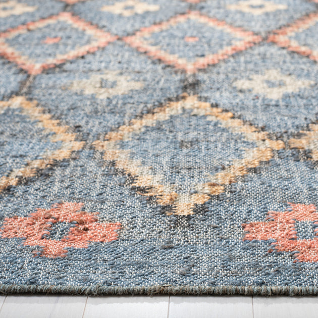 Safavieh Kilim KLM753 Area Rug Charcoal/Gold 3