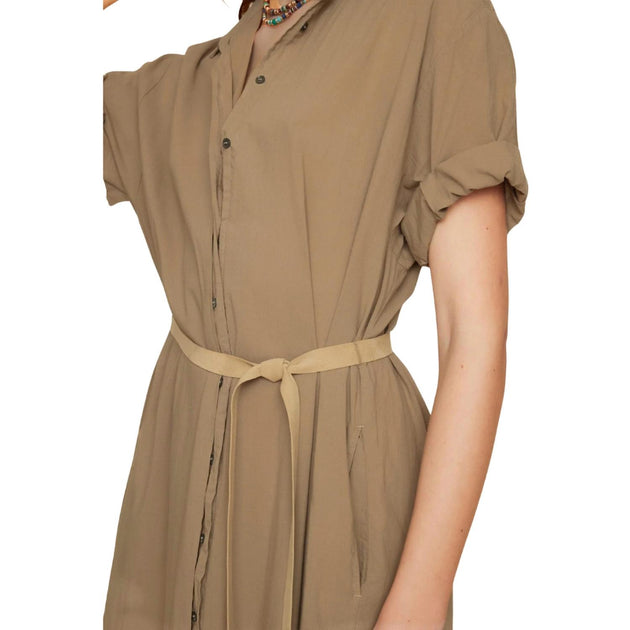 Xirena Linnet Midikleid Braun Medium 4