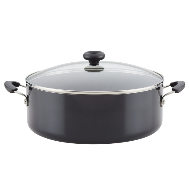 OROMA Easy Clean 8 Quart Nonstick Stockpot Black 3