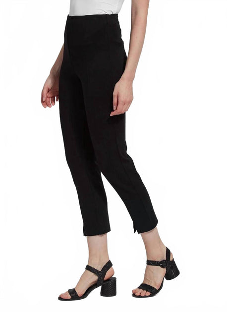 Lysse Wisteria Ankle-Length Pant Black Small 4