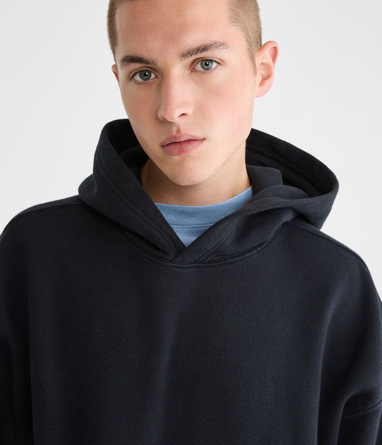 Aeropostale Boxy Pullover Hoodie Beige XLarge 4