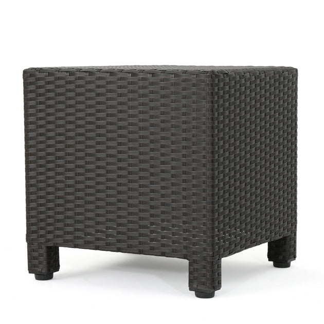 Streamdale Wicker Cube Side Table 4