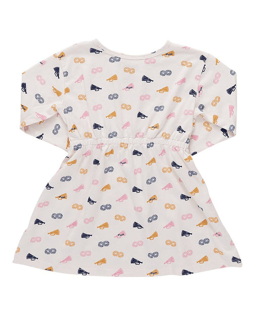 COOP KIDS Playground Langarmkleid Multi US 8 3
