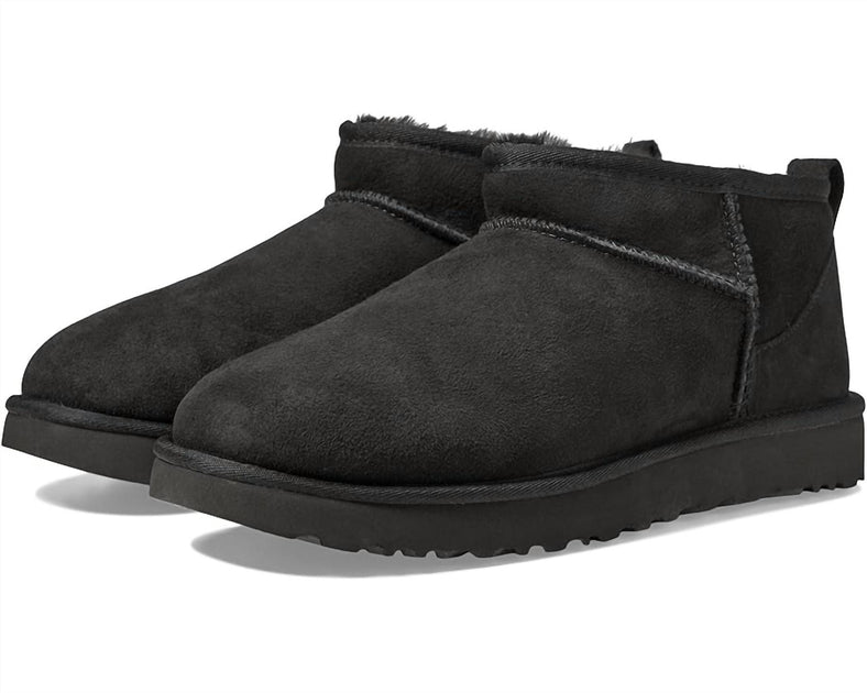 UGG Classic Ultra Mini Booties Black US 9 3