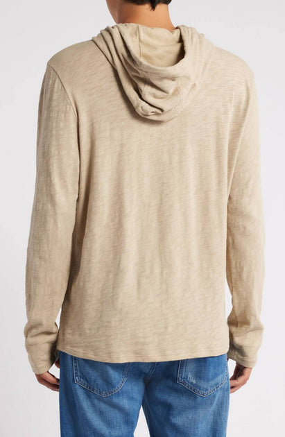 ATM Slub Jersey Hoodie Beige Large 4