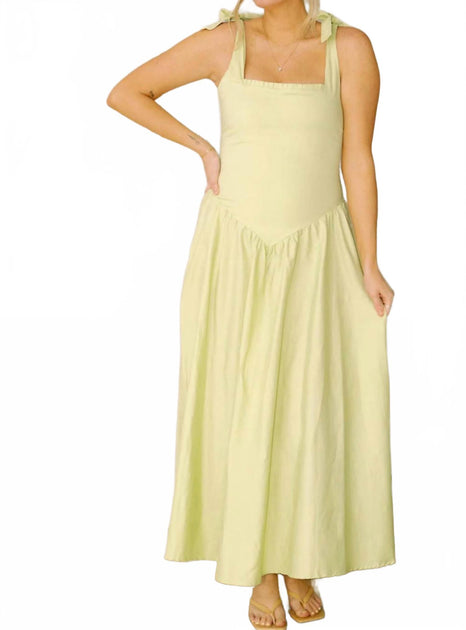 peixoto Harlow Maxi Dress In Matcha