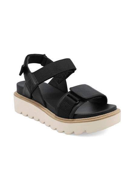 MIA Jony Flat Sandal Black US 6.5 2