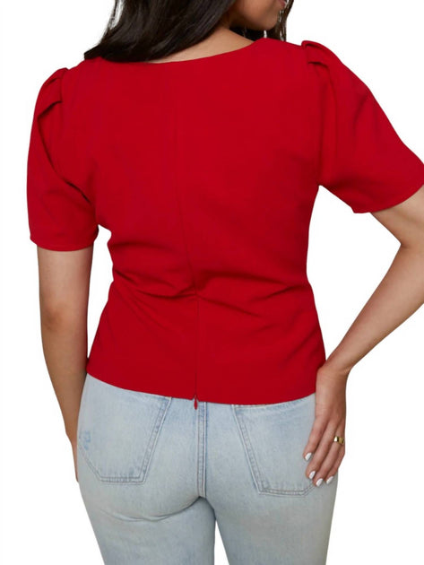 ASTR Aida Top Red XSmall 3