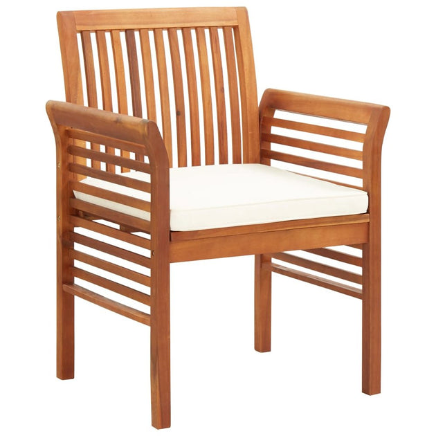 vidaXL 5964 Garden Dining Chair Brown 2