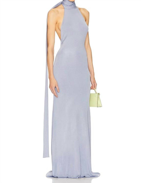 Helsa Novie Knit Dress Blue XXS 4