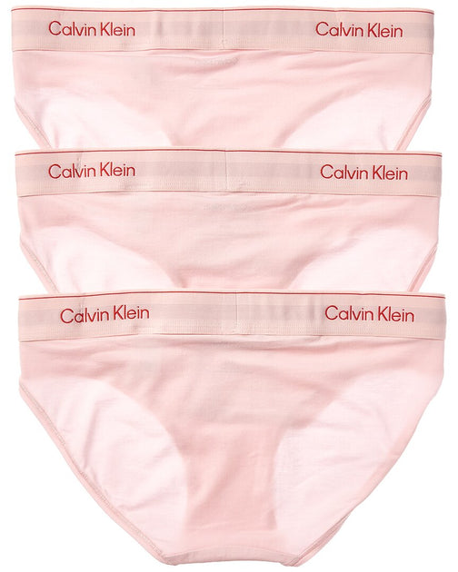 Calvin Klein 3pk Bikini Pink Small 3