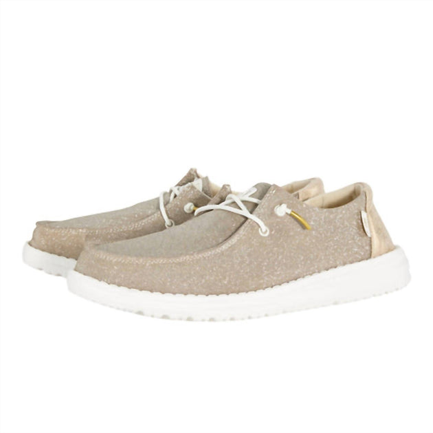 Hey Dude Wendy Shoes Beige US 9 2