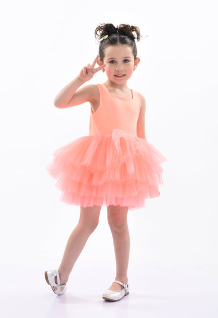 Mimi Tutu Tutu Kleid Orange US 4T 3