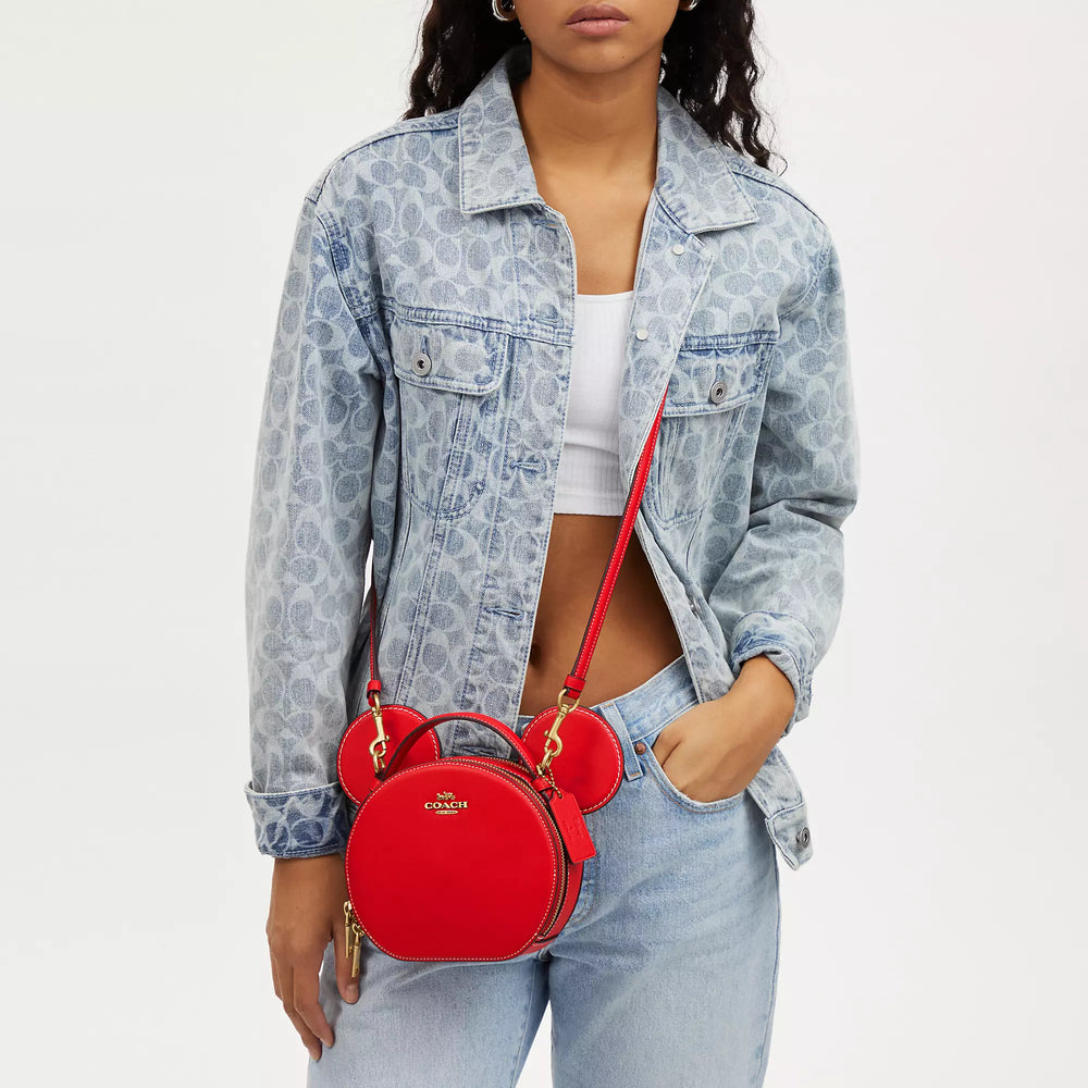 Coach Outlet Disney X Coach Mickey Mouse Ear Bag | ShopSimon