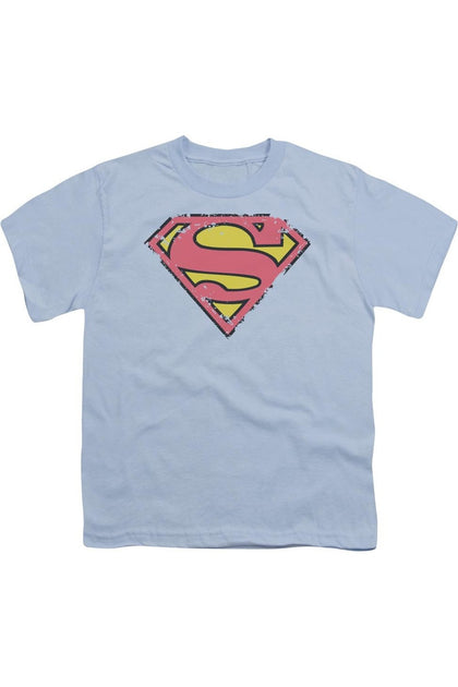 Gildan Superman T-Shirt Blue Large 2