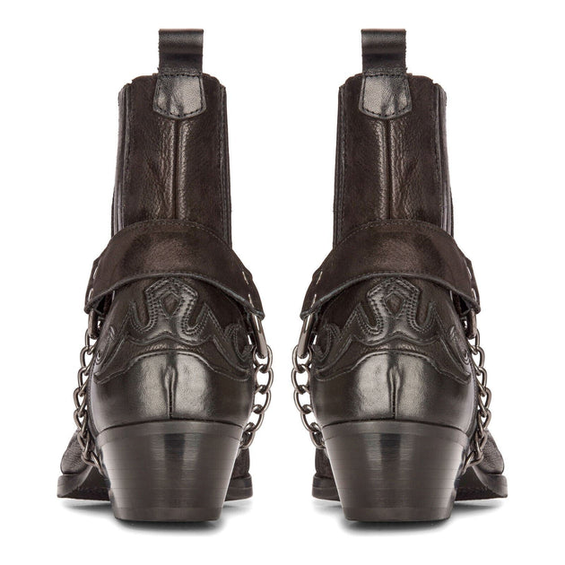 Infinity Cowboy Ankle Boots Brown EU 41 4