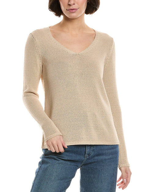 J.McLaughlin Ludlow Sweater Beige XLarge 2