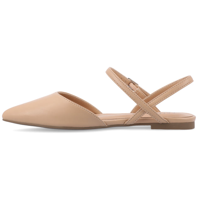 Journee Collection Martine Flats White US 5 3