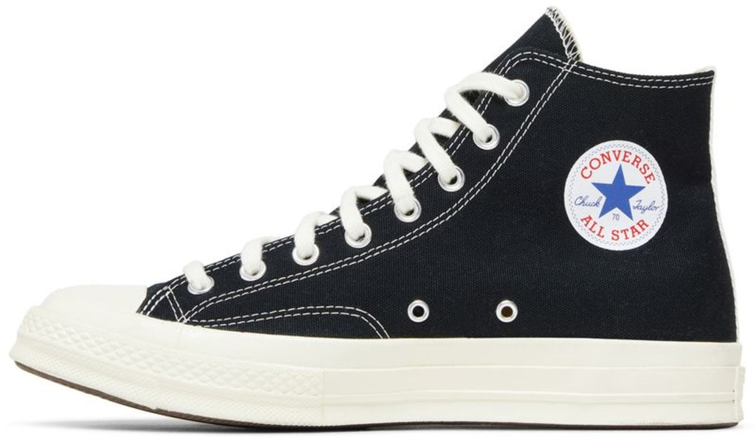 Converse Chuck Taylor All-Star 70 Hi Comme des Garcons PLAY Black US 12 3