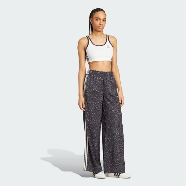 adidas Women's Originals Wide Leg Satin Pants | ShopSimon