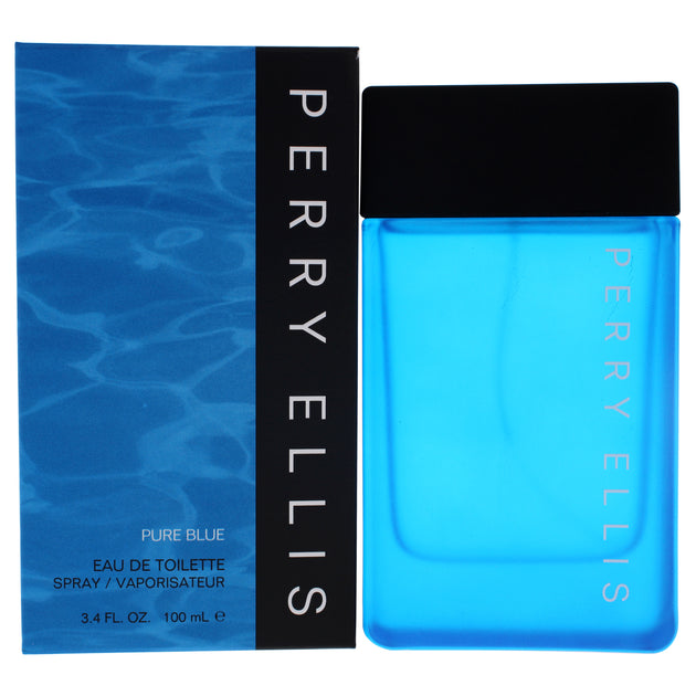Perry Ellis Pure Blue Eau de Toilette Spray 3.4 oz Blue 4