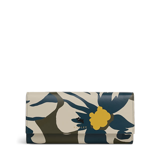 Radley Perfect Poppies Flapover Wallet Multi 2