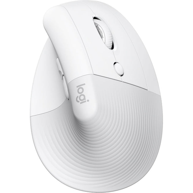 Logitech Lift pour Mac souris ergonomique Off-white 2