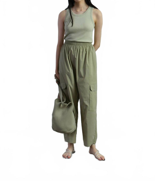 Mijeong Park Cargohose mit Gummizug 3